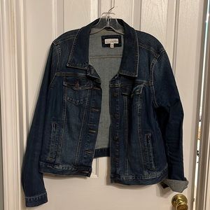 Dark denim jacket